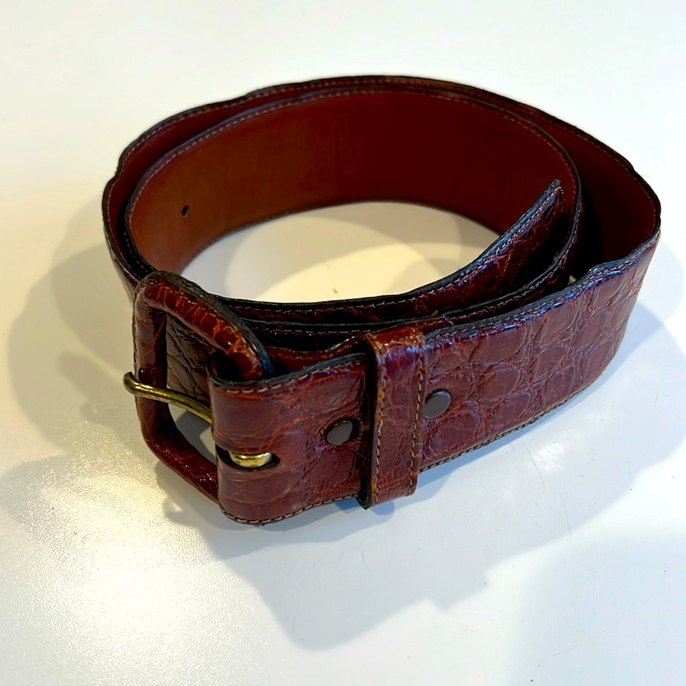 Genuine Alligator Belt